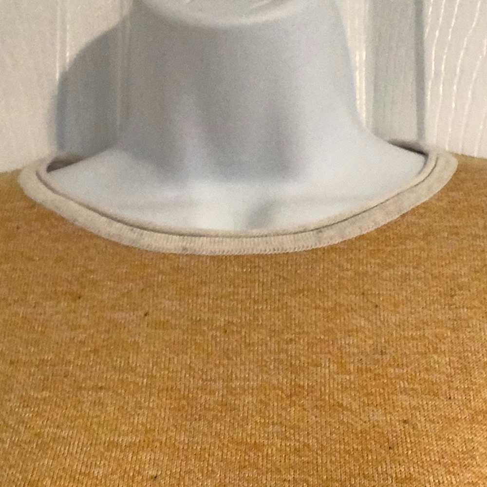 SMARTWOOL Womens Wool Blend Yellow Neutral Oversized Colorblock Spring Sweater S - Picture 3 of 9